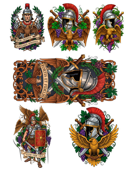 Tatuagem temporária Temática dos...