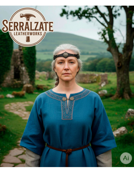 Tiara Vikinga-Celta com nós celtas em...