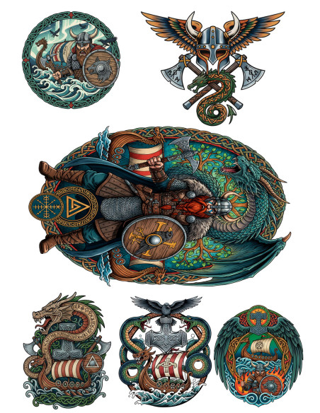 Tatuagem temporária Temática dos...