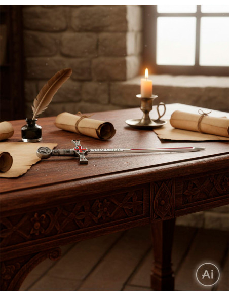 Kit suporte abre-cartas e capacete...