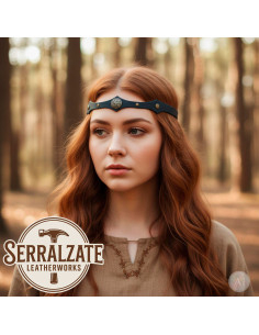 Diadema Celta Árvore da Vida em preto