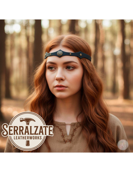 Diadema Celta Árvore da Vida em preto