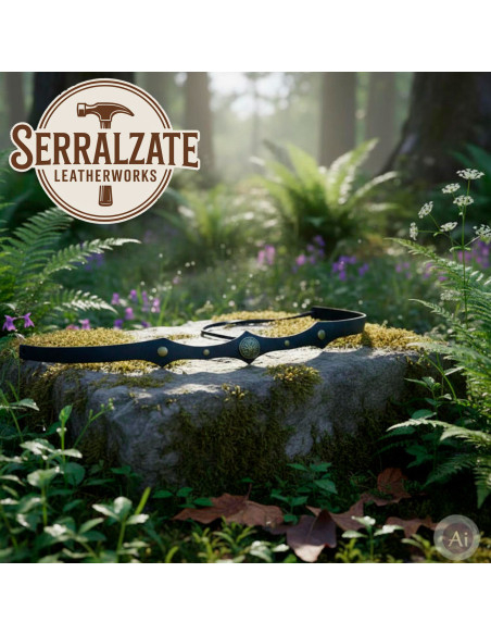 Diadema Celta Árvore da Vida em preto