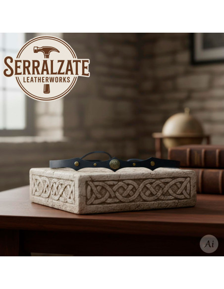 Diadema Celta Árvore da Vida em preto