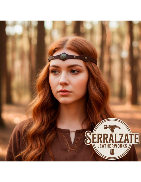 Faixa Celta Árvore da Vida em marrom