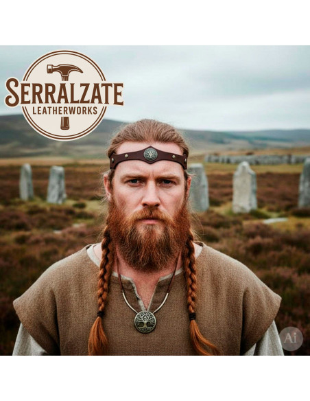 Faixa Celta Árvore da Vida em marrom