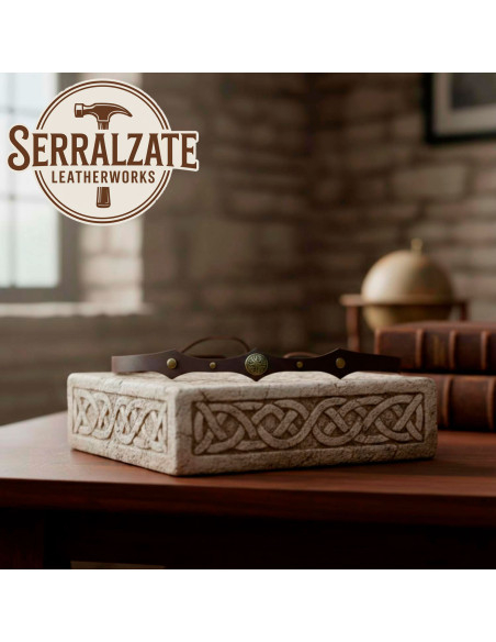 Faixa Celta Árvore da Vida em marrom