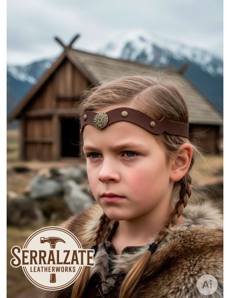 Faixa de cabeça Viking-Celta nós do...