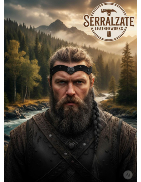 Faixa Viking-Celta com nós do vento...