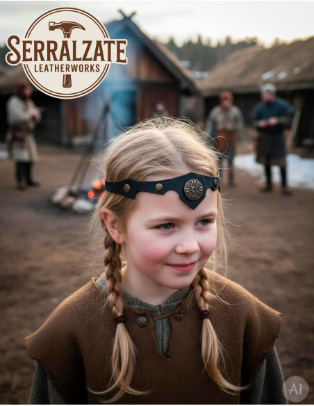 Faixa Viking-Celta com rajadas de...