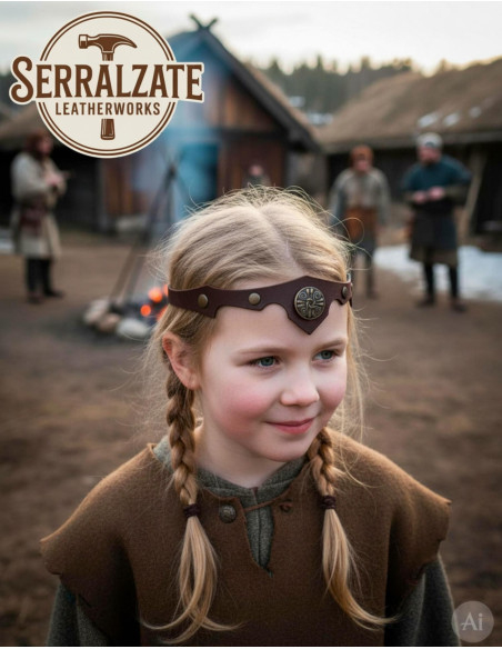 Faixa de cabeça Vikinga-Celta rajadas...