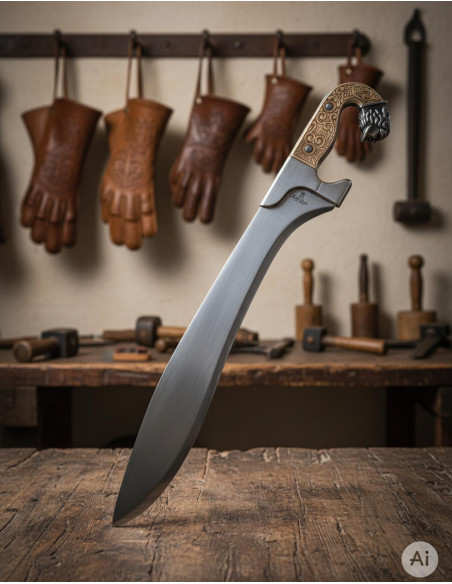 Falcata Ibérica de Prata