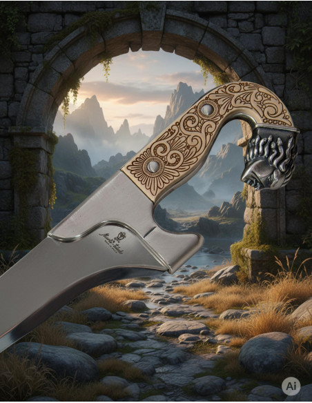 Falcata Ibérica de Prata