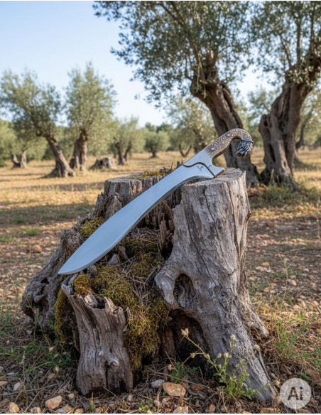 Falcata Ibérica de Prata