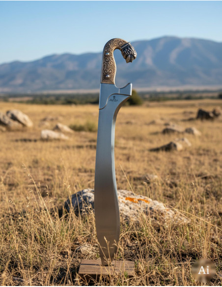 Falcata Ibérica de Prata