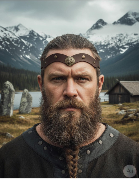 Tiara vikinga nós celtas ondas do mar...