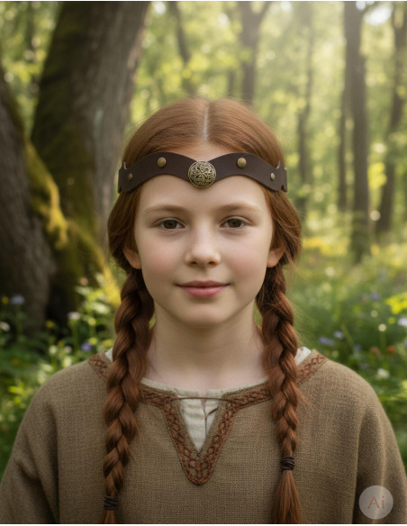 Tiara vikinga nós celtas ondas do mar...