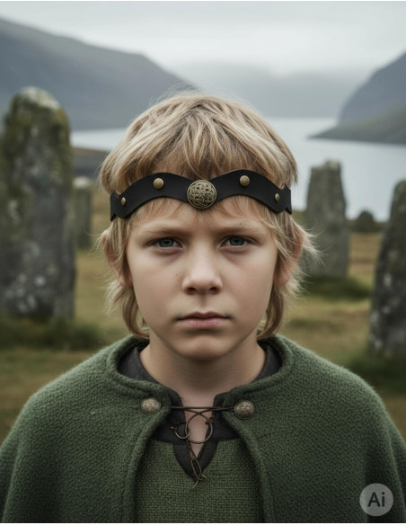 Tiara vikinga nós celtas ondas do mar...