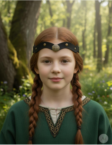 Tiara vikinga nós celtas ondas do mar...