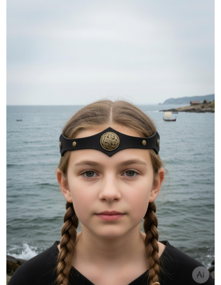 Tiara vikinga nós celtas ondas...