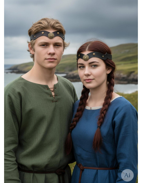 Tiara Viking Yggdrasil em preto