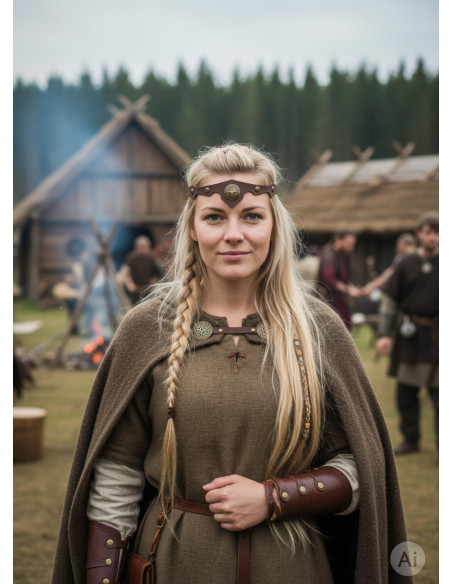 Tiara Celta-Vikinga Crann Bethadh em...