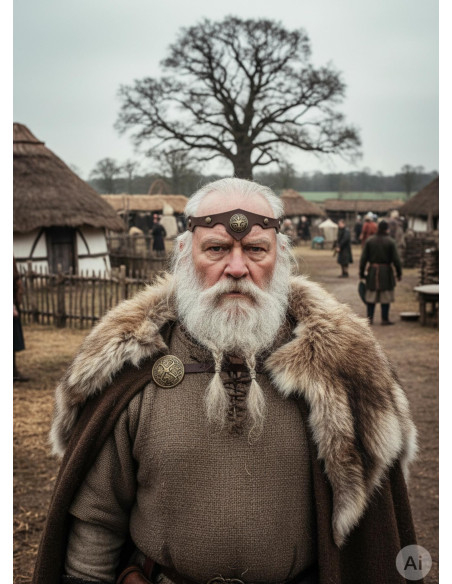 Tiara Celta-Vikinga Crann Bethadh em...