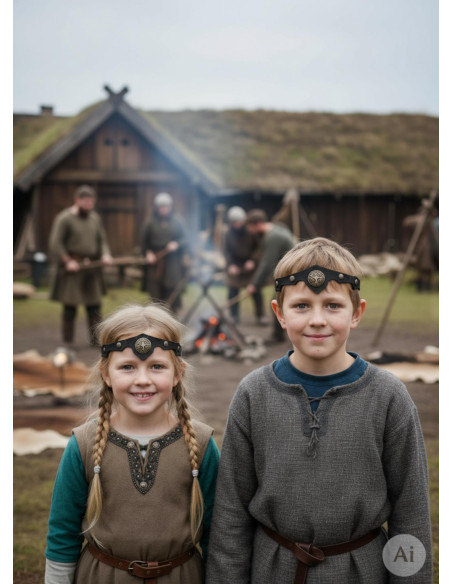 Tiara Celta-Vikinga Crann Bethadh em...