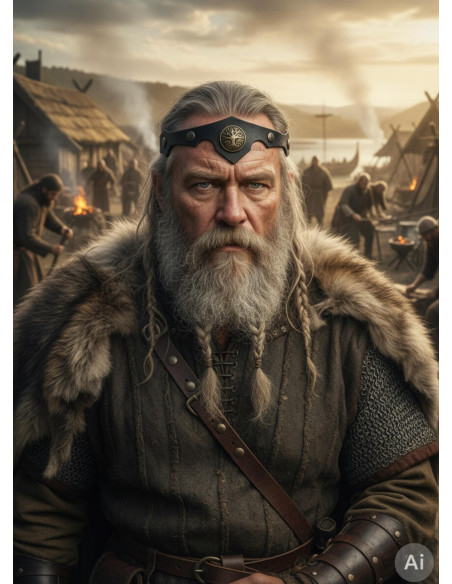 Tiara Celta-Vikinga Crann Bethadh em...