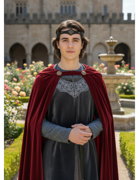 Tiara medieval Florian da floresta em...