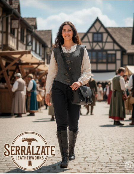 Bolsa Explorador, tipo tiracolo, em...