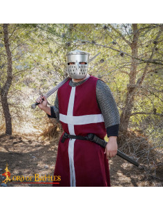 Yelmo Cavaleiros Cruzados, S. XII-XIII (calibre 18) 2