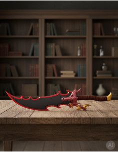 Espada curta do Rei Demônio de Solo Leveling 2