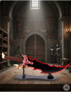 Espada curta do Rei Demônio de Solo Leveling