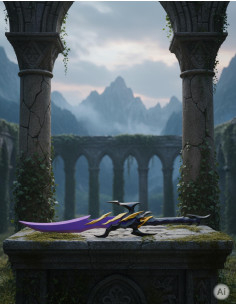 Espada curta não oficial Antares Fangs de Solo Leveling 2