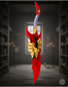 Espada curta não oficial Ira de Kamish de Solo Leveling 2