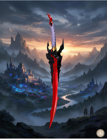 Espada curta não oficial Ira de...