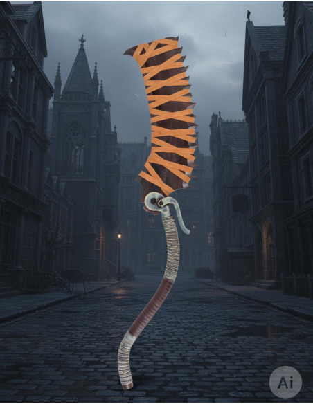 Arma de truco não oficial Saw cleaver...