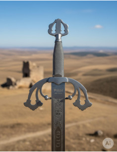 Espada Tizona Cid, acabamento rústico 2