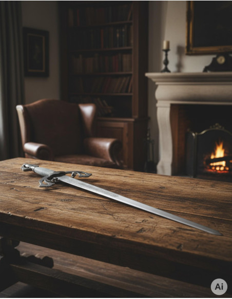 Espada Tizona Cid, acabamento rústico