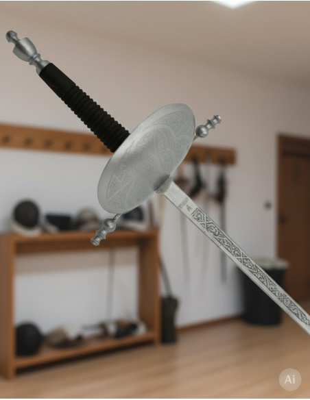 Florete de concha decorativo, rústico