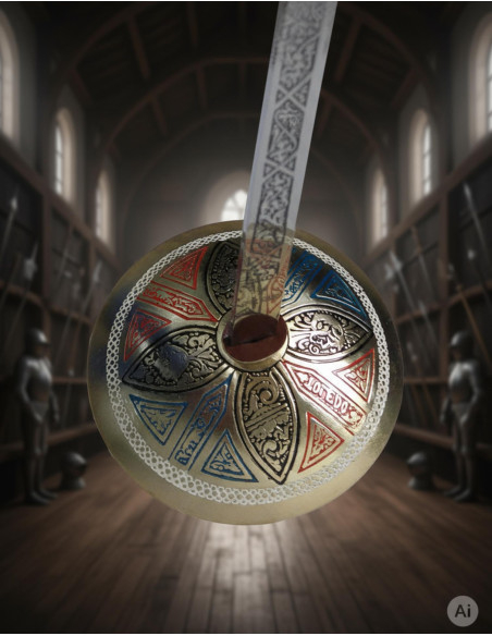 folha francesa dourada