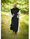 Traje de monge Anselmo cor preta-natural