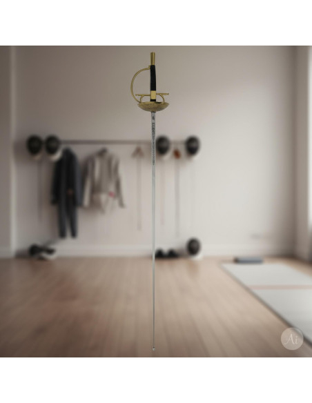 Florete espanhol decorativo, dourado