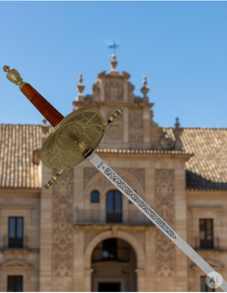 Folha de concha de latão antigo