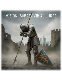 Camiseta medieval para homem, Missão: Sobreviver à... 2