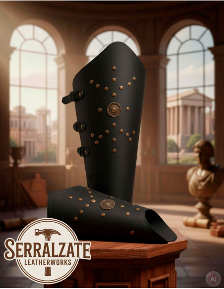 Grevas legionário romano, pretas