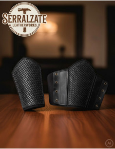 Pulseira Viking Rey Haakon em preto 2