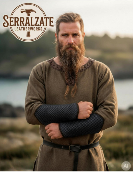 Pulseira Viking Rey Haakon em preto