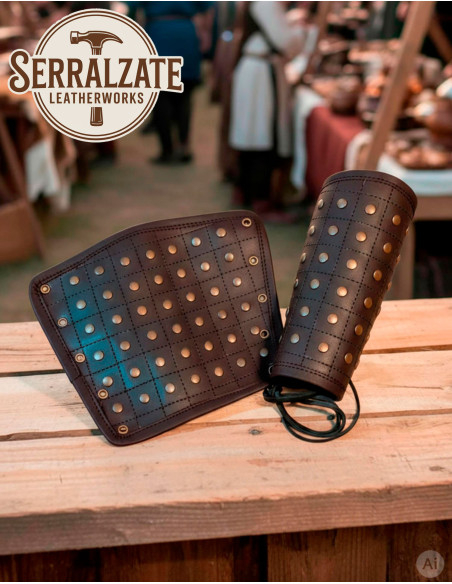 Braceletes medievais reforçados Evan...